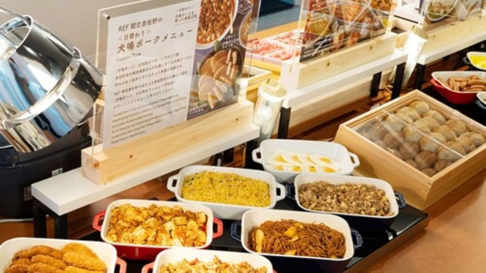 朝食ビュッフェ