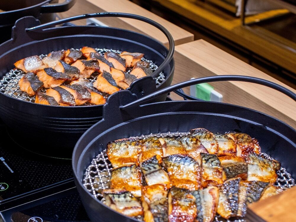 朝食ビュッフェ