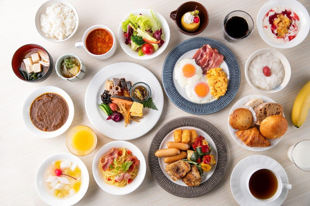 朝食ビュッフェ