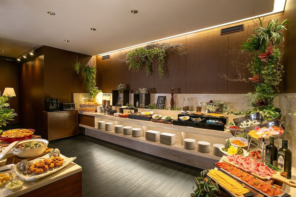 朝食ビュッフェ