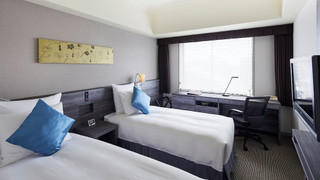 スタンダード ルーム シングルベッド 2 台 (High Floor)
