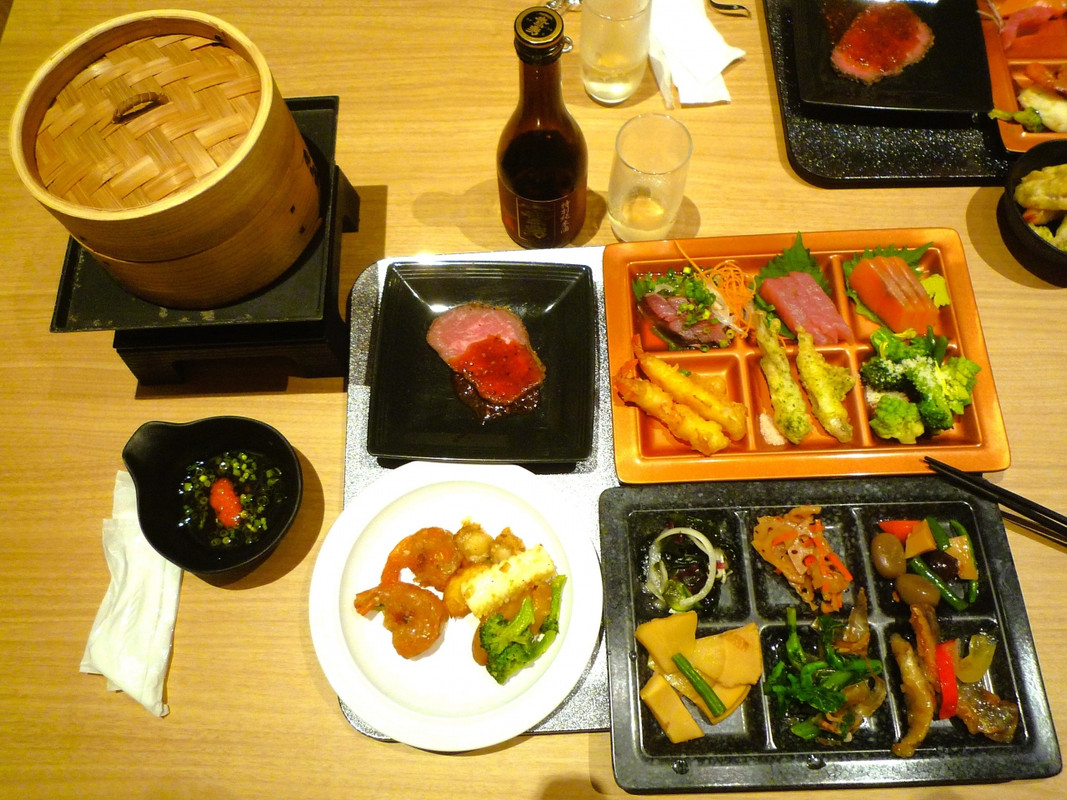 夕食のバイキング料理は残念？