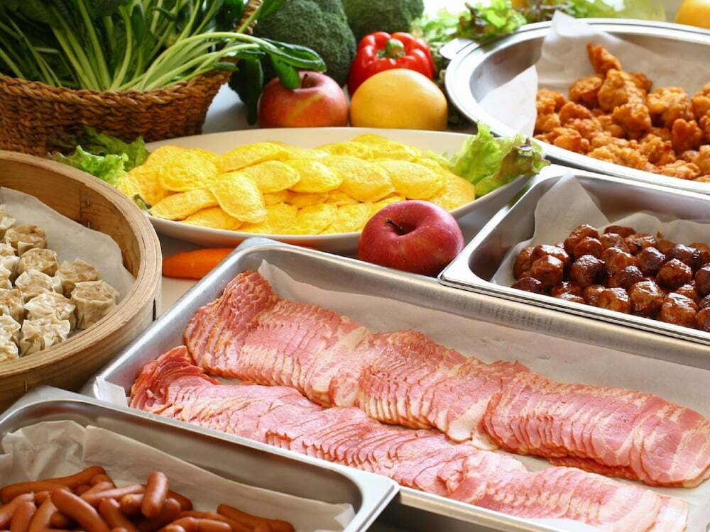 朝食ビュッフェ