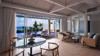 オーシャンビュー スイートヴィラ (1ベッドルーム, 禁煙)