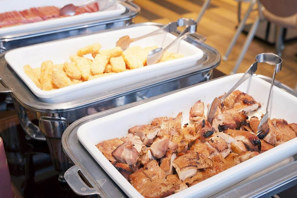 朝食ビュッフェ