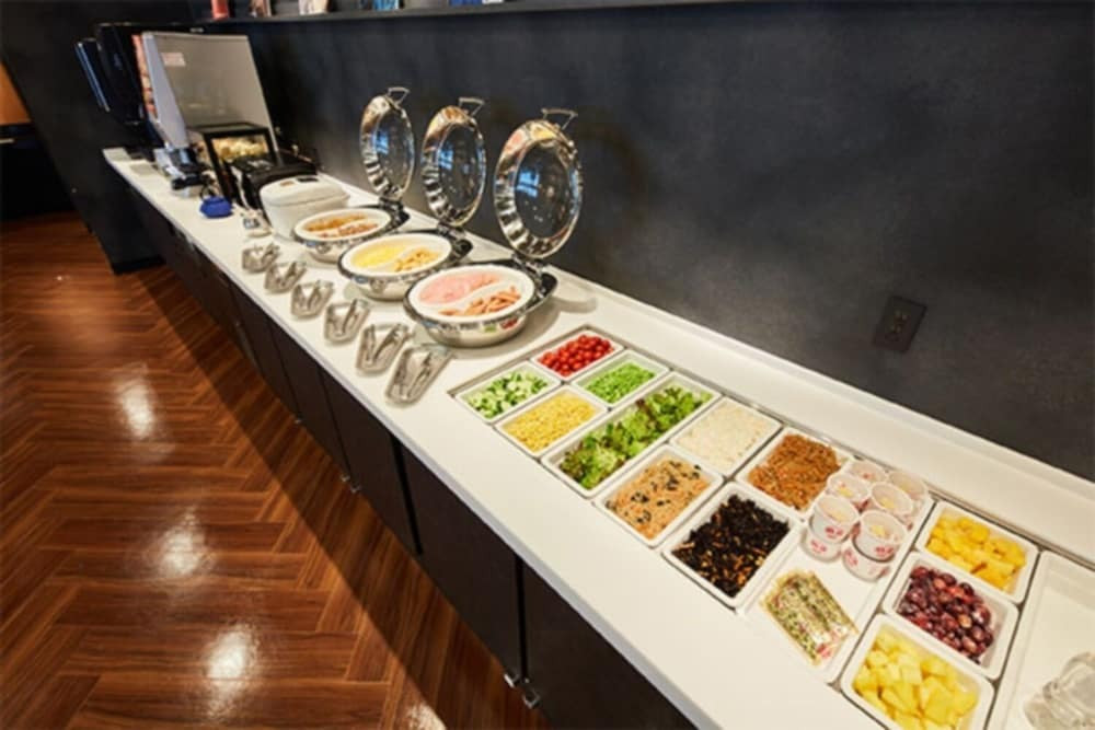 朝食ビュッフェ