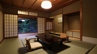 露天風呂付特別室　牡丹