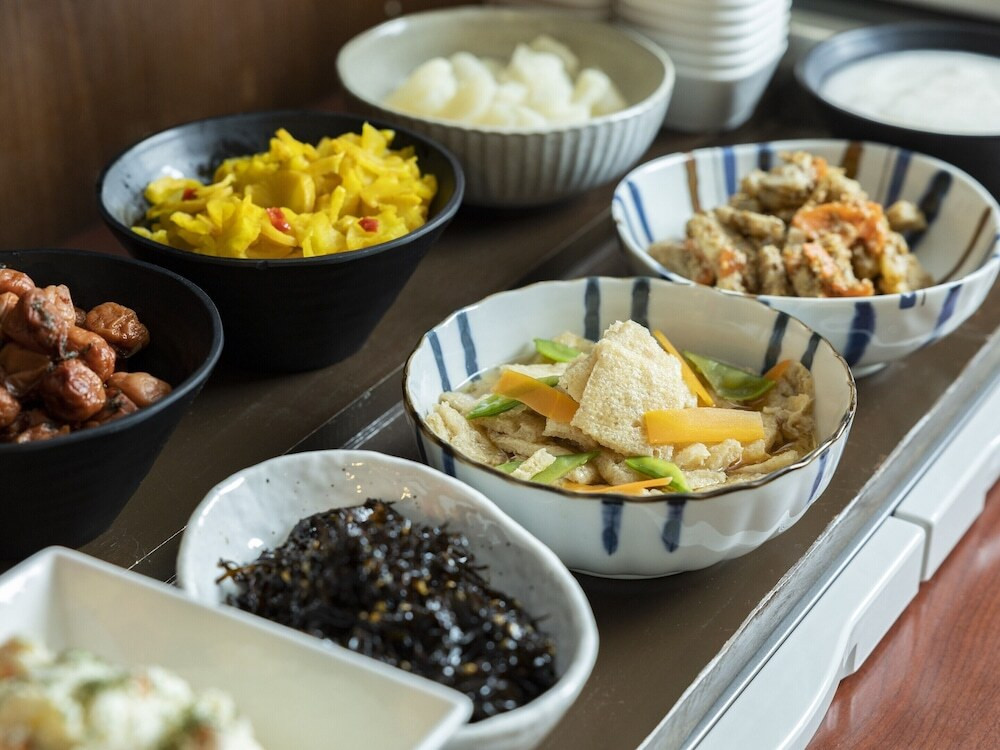 朝食ビュッフェ