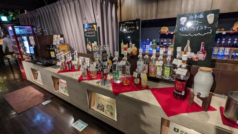 飲み放題のお酒