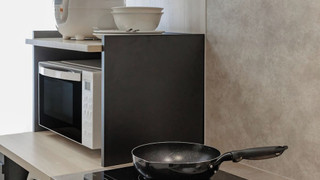 スタンダードダブル 禁煙（キッチン付)(ハウスキーピングは有料オプション)