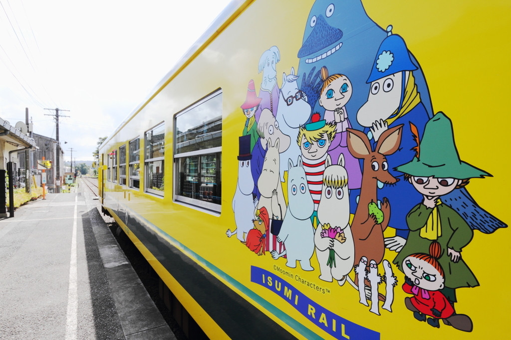 人気のムーミン列車！771245