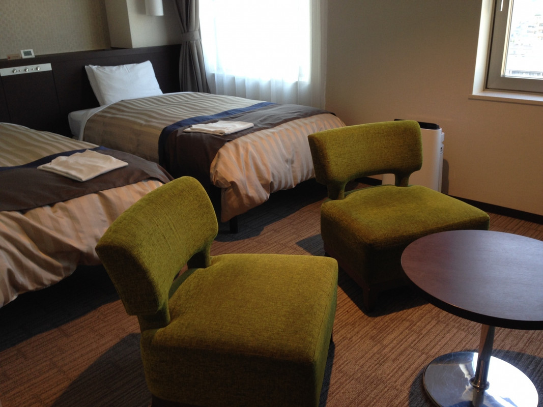 充分な広さな客室