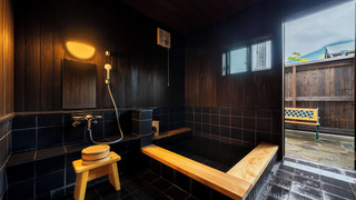 [城湯] 和洋室ツイン/ひのき内湯・露天風呂付き離れ(18畳) 禁煙 - 大人限定