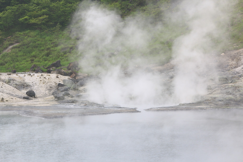 Check1:登別温泉の源泉です！1335891