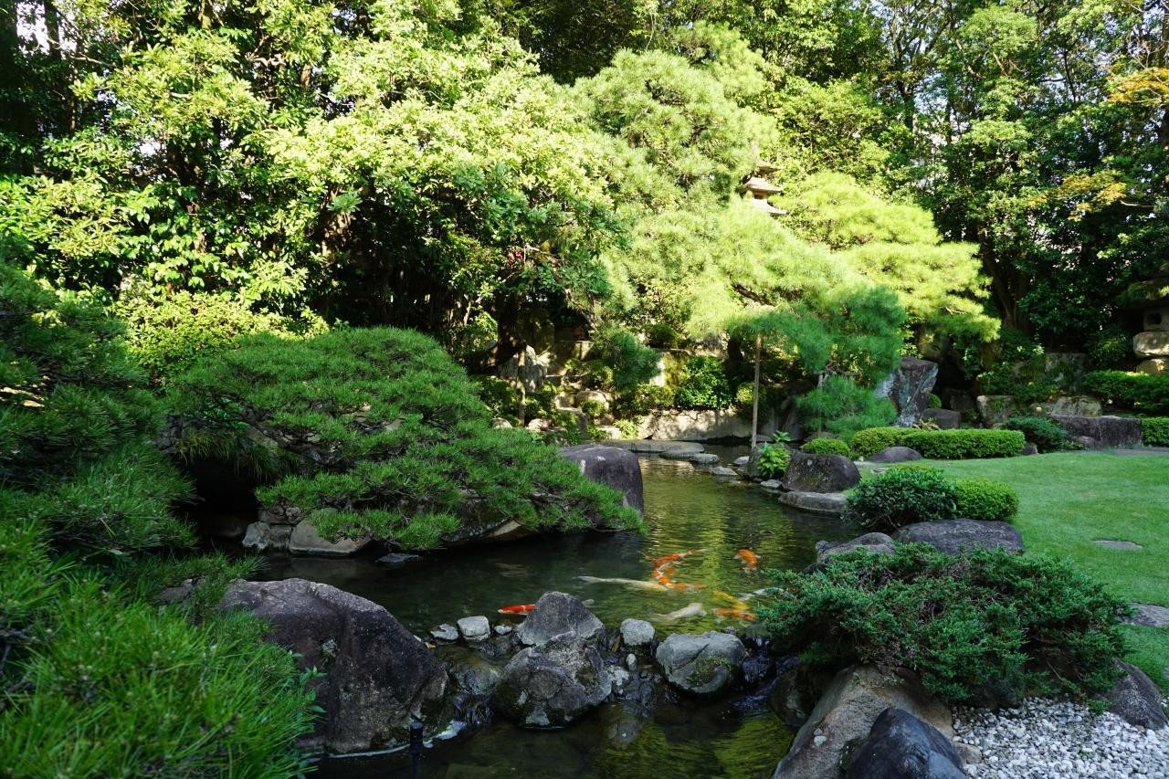 四季が楽しめる廻遊式日本庭園3671131