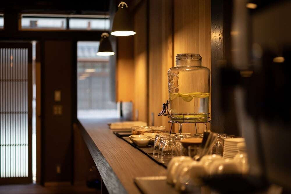 茶屋のラウンジ