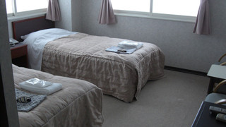 ツインルーム トイレ洗面付