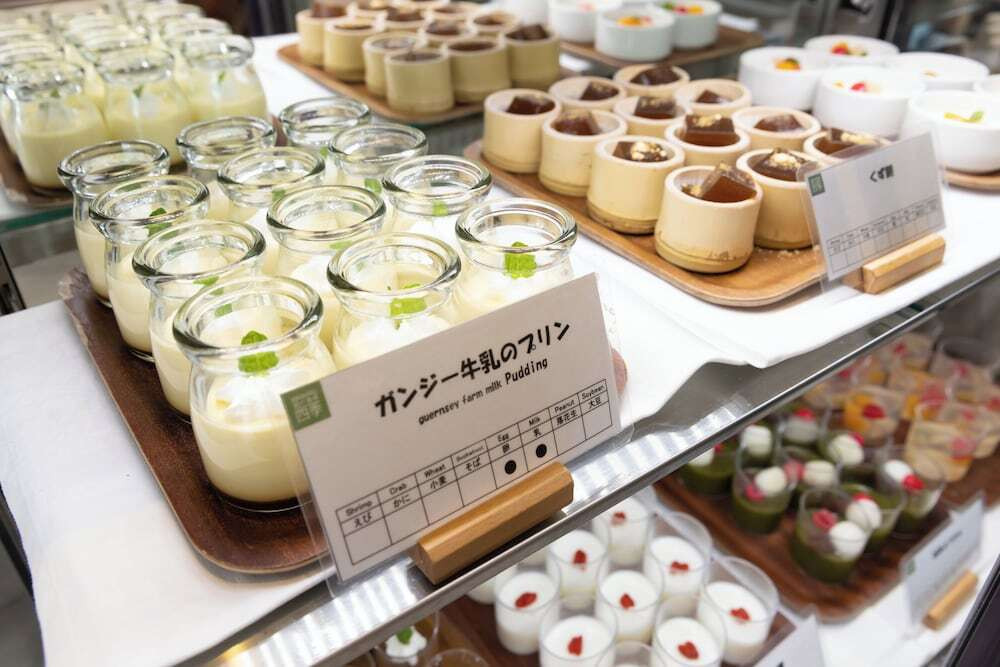 朝食のデザート一例