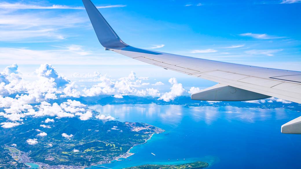 那覇上空の風景 / 1