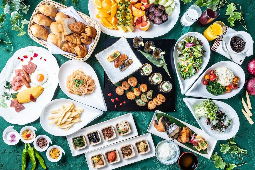 朝食ビュッフェ