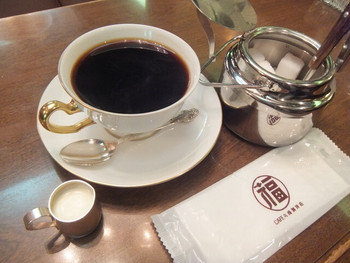 「丸福珈琲店 千日前本店」ドリンク 850317 ブレンド珈琲
