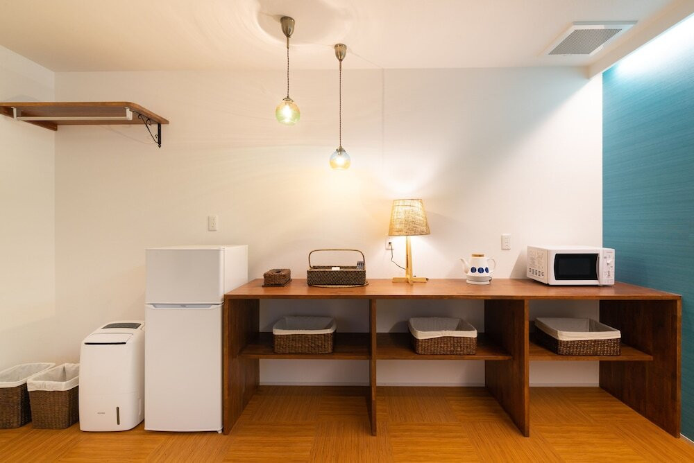 客室内のダイニングエリア