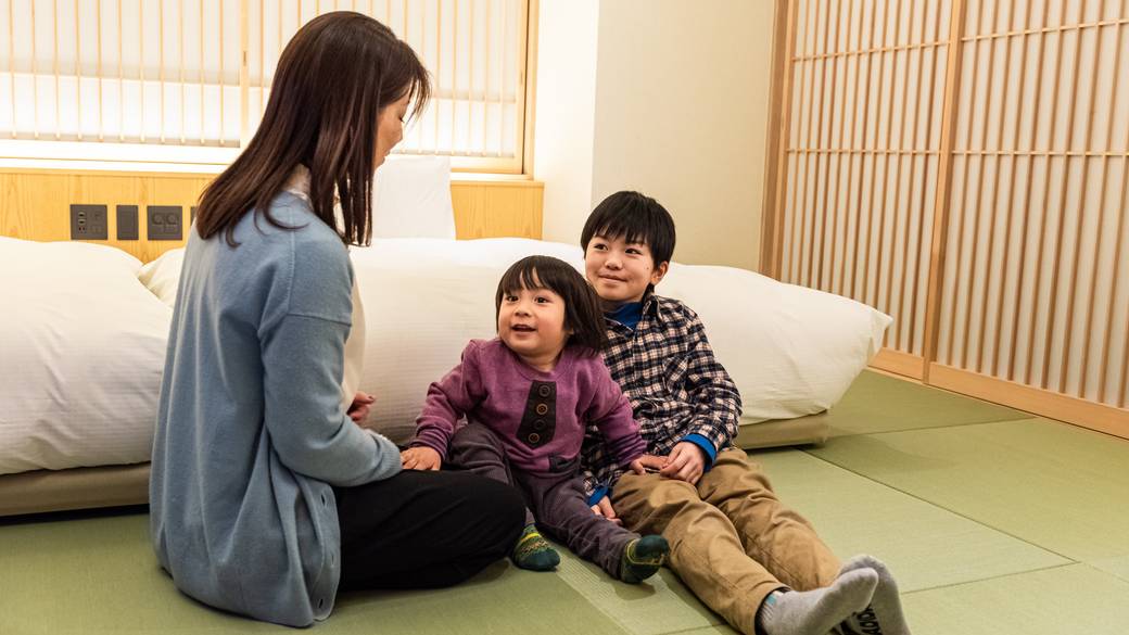 全室畳敷きの和空間で
子供ものびのび / 3