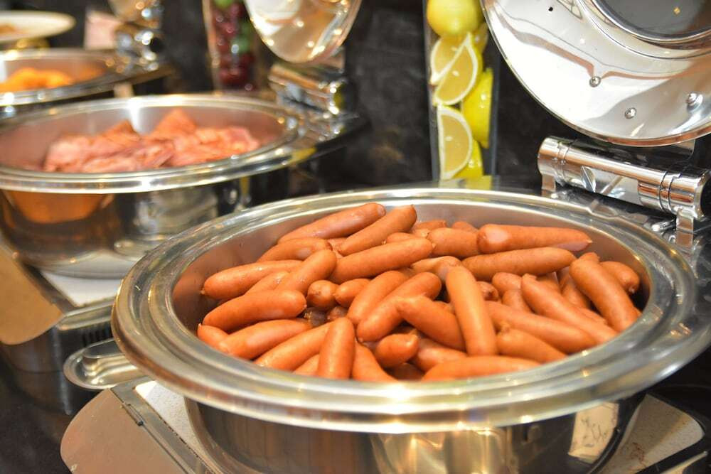 朝食ビュッフェ