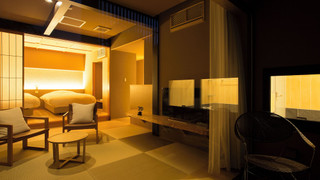 和風ツインルーム バルコニー ガーデンビュー