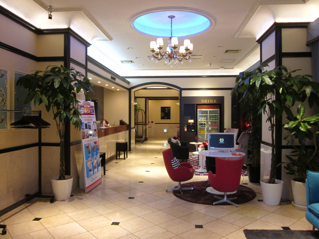 フロント・ロビーも洒落てます