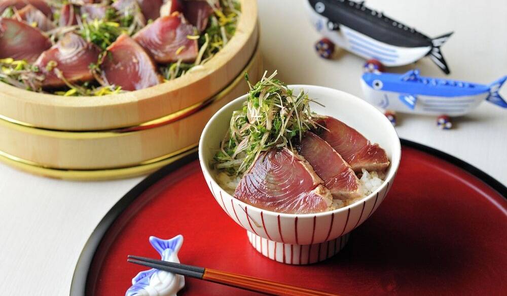 カツオの漬け丼 / 2