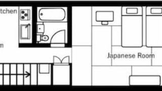 2F 和洋室メゾネット&キッチン (ペット不可) 禁煙