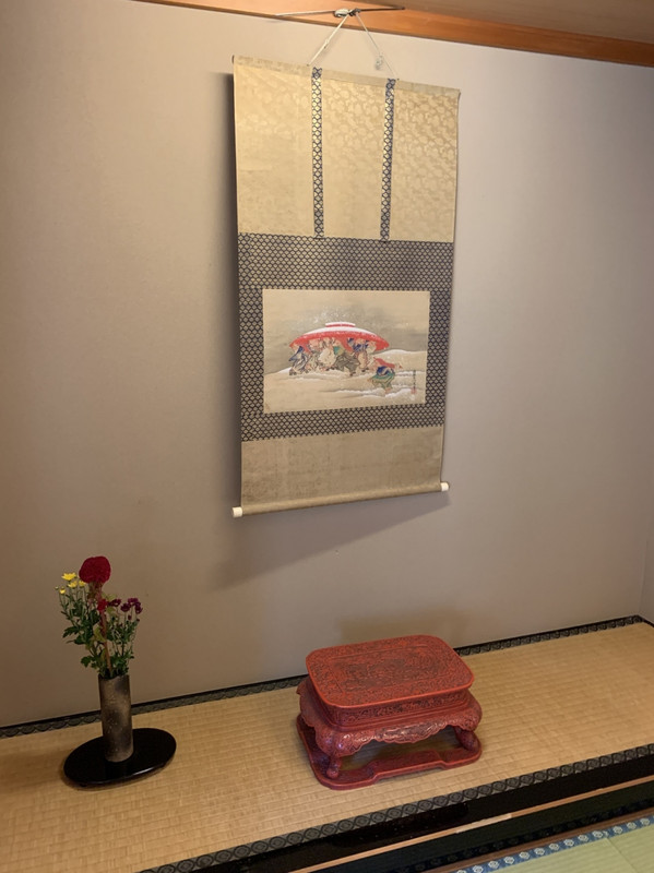 花が飾ってありました。