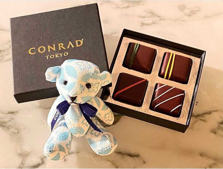 ウェルカムスイーツのボンボンショコラも◎