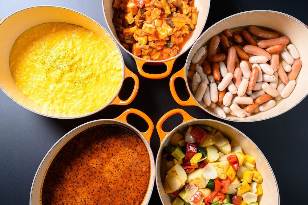 朝食ビュッフェ