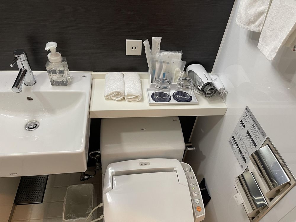 一通りのアメニティーがそろっています。