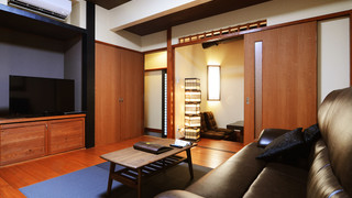 【誉徳】半露天風呂付き離れの一軒家（2階建て・和洋室） [スーペリア] [メゾネット] [喫煙可] [夜景がきれい] [海が見える]