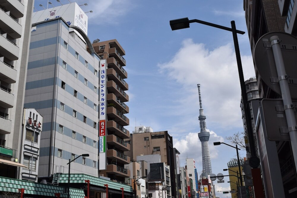 施設の正面