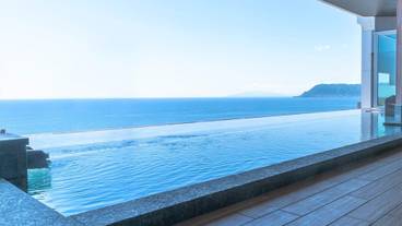 古の無限海灯露天風呂(1) / 2