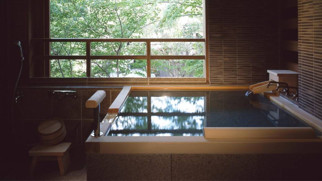 「早蕨」客室露天風呂 / 2