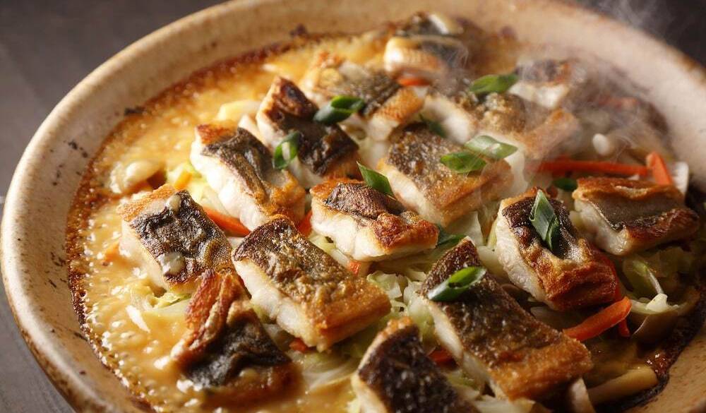 朝食一例 地魚ちゃんちゃん焼き / 3