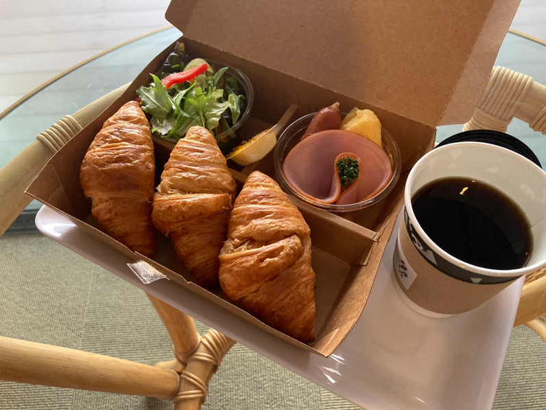 「マリンタラソ出雲」 料理 198671027 朝食ボックス & コーヒー