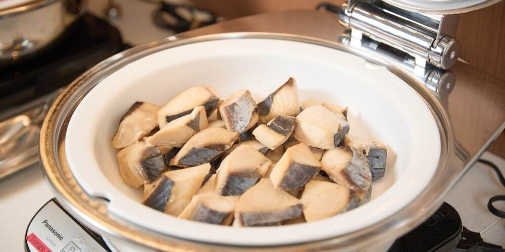 朝食ビュッフェ