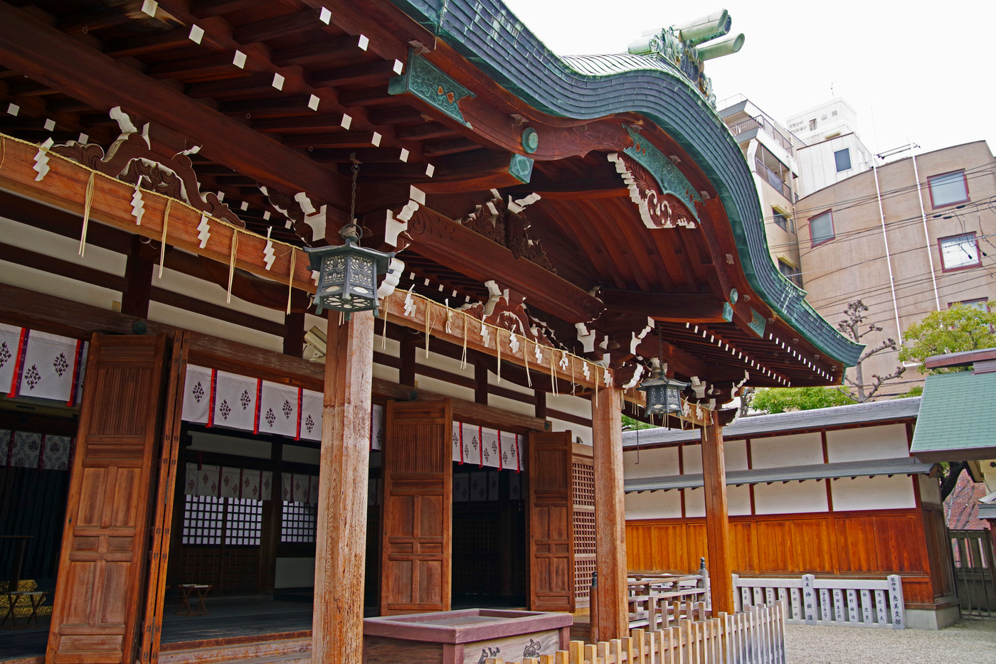 大阪府 今宮戎神社 拝殿4