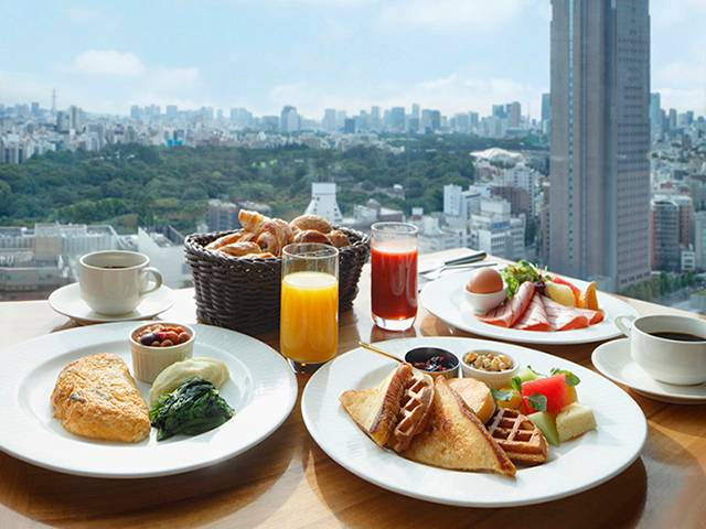 朝食ビュッフェ一例 / 1