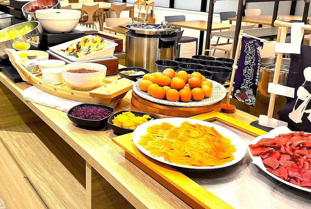 朝食ビュッフェ