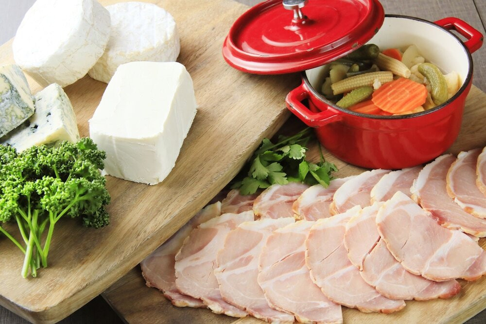 朝食ビュッフェ