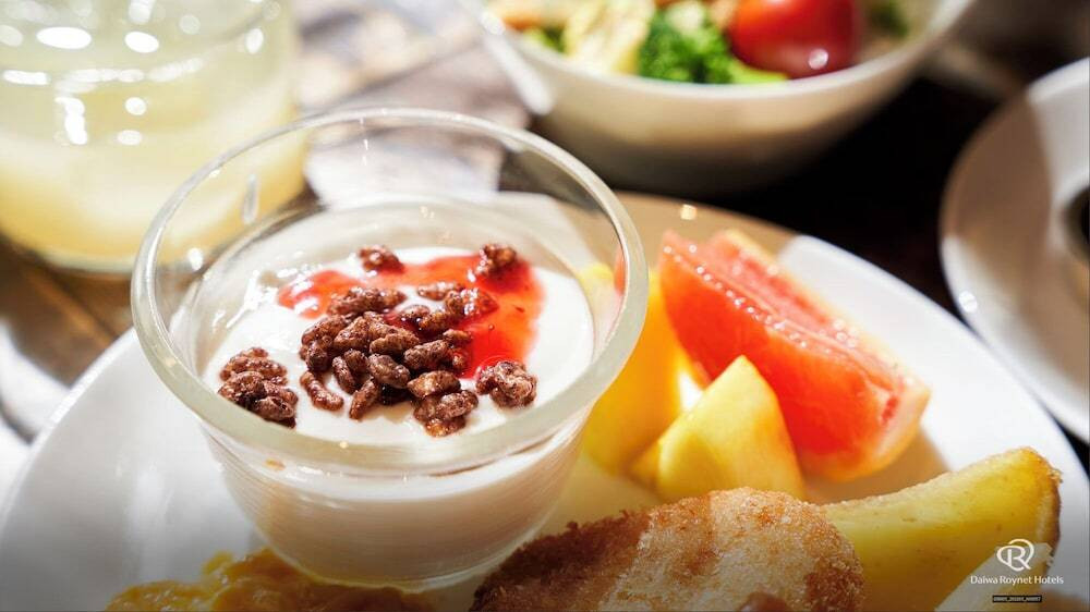 朝食ビュッフェ