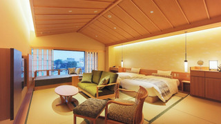 ツインベッドモダン和室 (禁煙) レストラン食