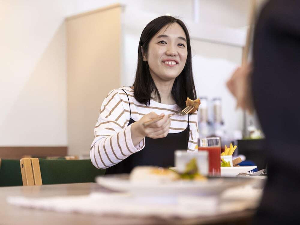 朝食ビュッフェ